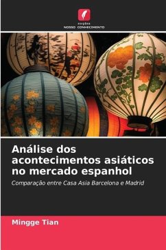 Análise dos acontecimentos asiáticos no mercado espanhol - Tian, Mingge