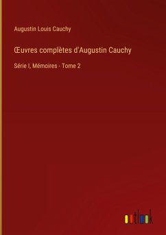 ¿uvres complètes d'Augustin Cauchy