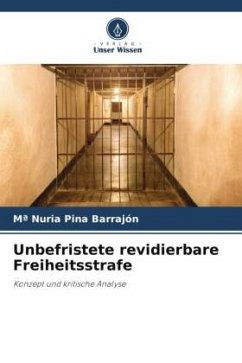 Unbefristete revidierbare Freiheitsstrafe - Pina Barrajón, Mª Nuria