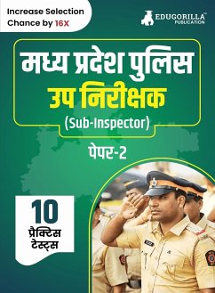 MP Police Sub Inspector (Paper-II) Recruitment Exam Book 2023 (Hindi Edition) - 10 Practice Tests (2000 Solved MCQs) with Free Access to Online Tests - Edugorilla Prep Experts