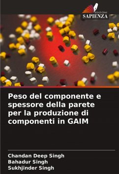 Peso del componente e spessore della parete per la produzione di componenti in GAIM - Singh, Chandan Deep;Singh, Bahadur;Singh, Sukhjinder