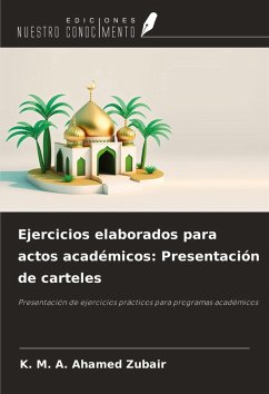 Cover Ejercicios elaborados para actos académicos: Presentación de carteles