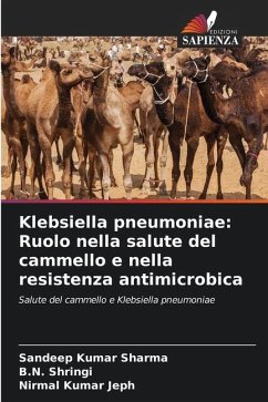 Klebsiella pneumoniae: Ruolo nella salute del cammello e nella resistenza antimicrobica - Sharma, Sandeep Kumar;Shringi, B.N.;Jeph, Nirmal Kumar