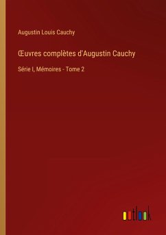 ¿uvres complètes d'Augustin Cauchy