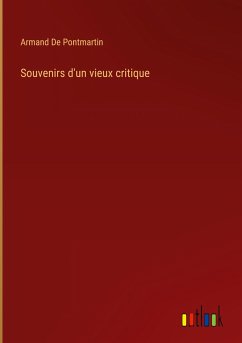 Souvenirs d'un vieux critique