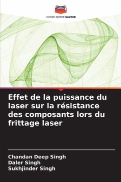 Effet de la puissance du laser sur la résistance des composants lors du frittage laser - Singh, Chandan Deep;Singh, Daler;Singh, Sukhjinder