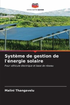 Système de gestion de l'énergie solaire - Thangavelu, Malini