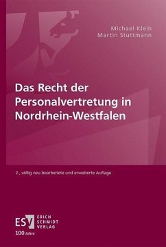 Das Recht der Personalvertretung in Nordrhein-Westfalen (eBook, PDF) - Klein, Michael; Stuttmann, Martin