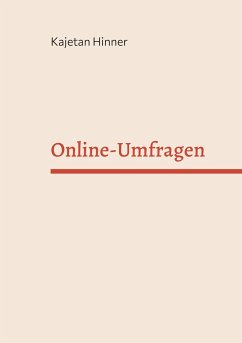 Online-Umfragen - Hinner, Kajetan