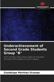 Underachievement of Second Grade Students Group "B"