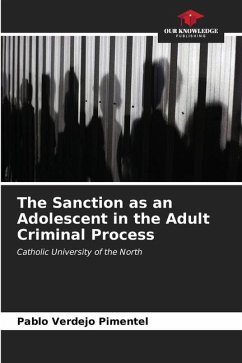 The Sanction as an Adolescent in the Adult Criminal Process - Verdejo Pimentel, Pablo