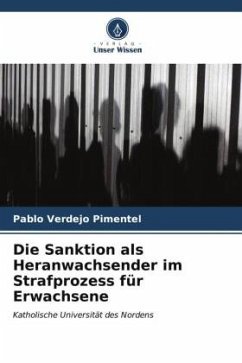 Die Sanktion als Heranwachsender im Strafprozess für Erwachsene - Verdejo Pimentel, Pablo