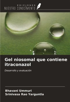 Cover Gel niosomal que contiene itraconazol