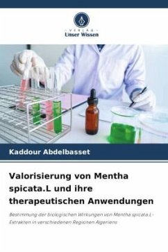 Valorisierung von Mentha spicata.L und ihre therapeutischen Anwendungen - Abdelbasset, Kaddour
