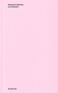 Cover Margherita Spiluttini, zum Abschied