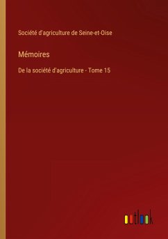 Mémoires - Société d'agriculture de Seine-et-Oise