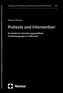 Proteste und Intervention - Kriener, Florian