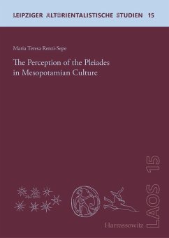 The Perception of the Pleiades in Mesopotamian Culture (eBook, PDF) - Renzi-Sepe, Maria Teresa