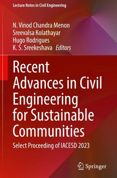 Recent Advances in Civil Engineering for Sustainable Communities