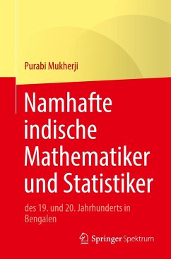 Namhafte indische Mathematiker und Statistiker - Mukherji, Purabi