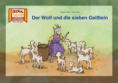 Der Wolf und die sieben Geißlein / Kamishibai Bildkarten - Brüder Grimm