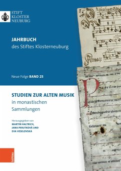 Cover Studien zur Alten Musik in klösterlichen Archiven