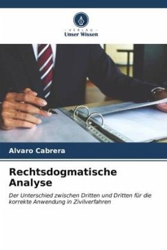 Rechtsdogmatische Analyse - Cabrera, Alvaro