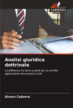 Cover Analisi giuridica dottrinale