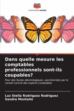 Dans quelle mesure les comptables professionnels sont-ils coupables? - Rodríguez Rodríguez, Luz Stella;Montaño, Sandra