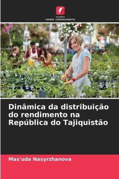 Dinâmica da distribuição do rendimento na República do Tajiquistão - Nasyrzhanova, Mas'uda