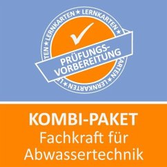 Kombi-Paket Fachkraft für Abwassertechnik Lernkarten - Christiansen, Jennifer; Rung-Kraus, M.