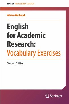 English for Academic Research: Vocabulary Exercises - Wallwork, Adrian