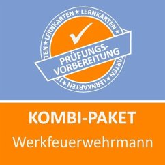 Kombi-Paket Werkfeuerwehrmann Lernkarten - Christiansen, Jennifer; Rung-Kraus, M.