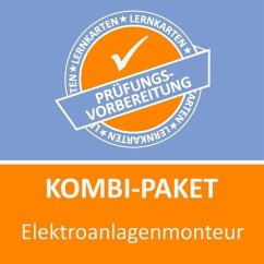 Kombi-Paket Elektroanlagenmonteur Lernkarten - Christiansen, Jennifer; Rung-Kraus, M.