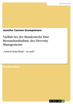 Vielfalt bei der Bundeswehr. Eine Bestandsaufnahme des Diversity Managements (eBook, PDF) - Grumptmann, Jennifer Carmen