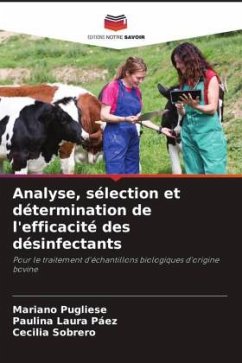 Analyse, sélection et détermination de l'efficacité des désinfectants - Pugliese, Mariano;Páez, Paulina Laura;Sobrero, Cecilia