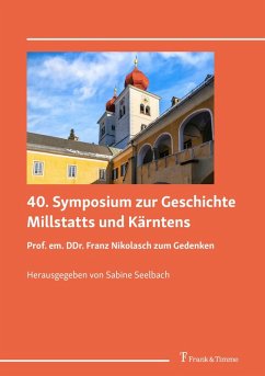 Cover 40. Symposium zur Geschichte Millstatts und Kärntens (eBook, PDF)