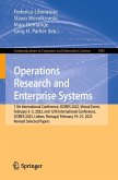 Operations Research and Enterprise Systems (eBook, PDF)