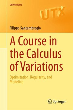 A Course in the Calculus of Variations (eBook, PDF) - Santambrogio, Filippo