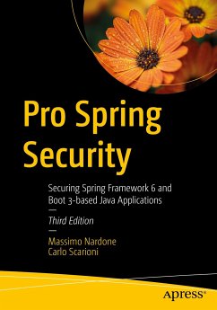 Pro Spring Security (eBook, PDF) - Nardone, Massimo; Scarioni, Carlo