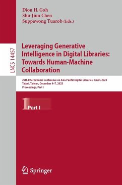 Cover Leveraging Generative Intelligence in Digital Libraries: Towards Human-Machine Collaboration (eBook, PDF)