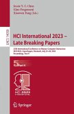 HCI International 2023 - Late Breaking Papers (eBook, PDF)