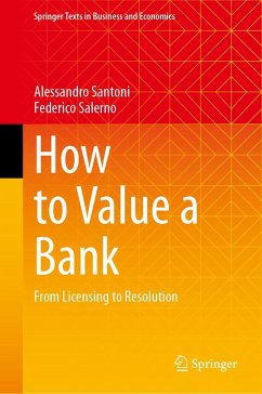 How to Value a Bank (eBook, PDF) - Santoni, Alessandro; Salerno, Federico
