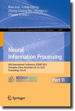 Neural Information Processing (eBook, PDF)
