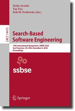 Cover Search-Based Software Engineering (eBook, PDF)