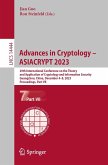 Advances in Cryptology - ASIACRYPT 2023 (eBook, PDF)
