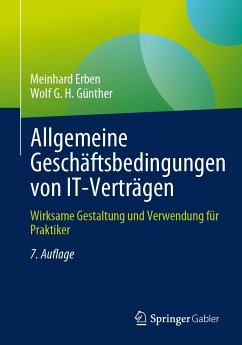 Allgemeine Geschäftsbedingungen von IT-Verträgen (eBook, PDF) - Erben, Meinhard; Günther, Wolf G. H.