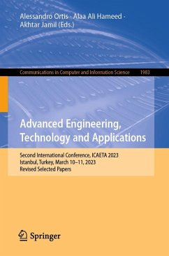 Advanced Engineering, Technology and Applications (eBook, PDF)