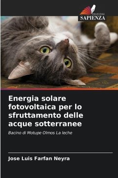 Energia solare fotovoltaica per lo sfruttamento delle acque sotterranee - Farfán Neyra, José Luis