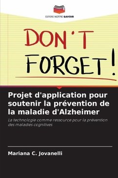 Projet d'application pour soutenir la prévention de la maladie d'Alzheimer - Jovanelli, Mariana C.